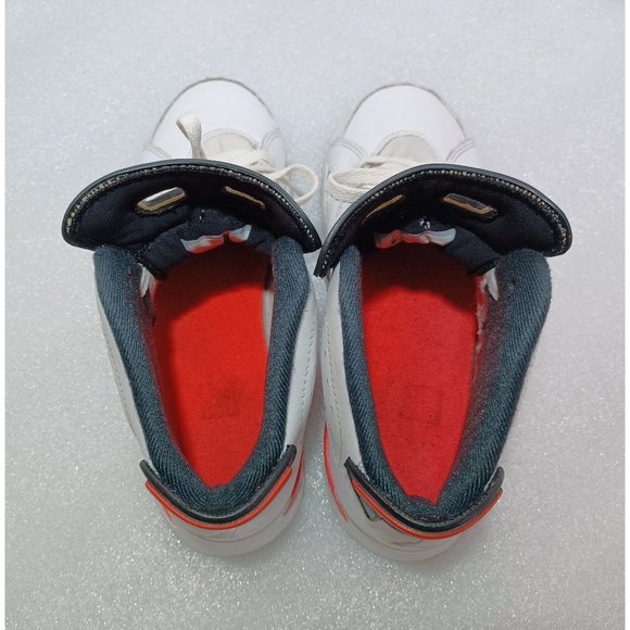 Nike Air Jordan 6 Retro White Infrared 2014 Sz 3Y 384666-123 Great Condition - Picture 10 of 12